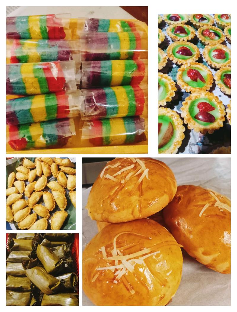 Aneka kue basah dan Snack box